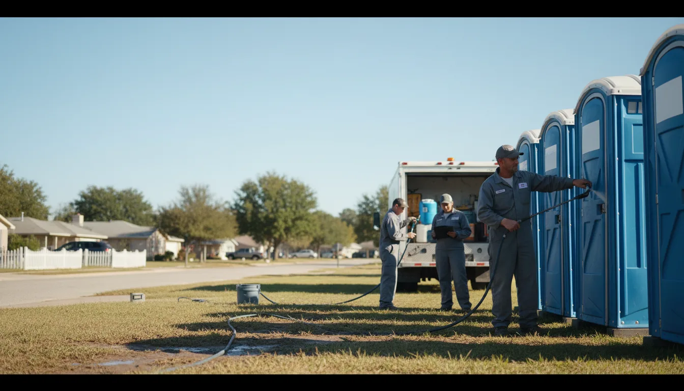 Long-Term Portable Toilet Rental in Homer Glen, IL near me